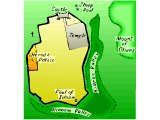 Simple Map of Jerusalem in NT times